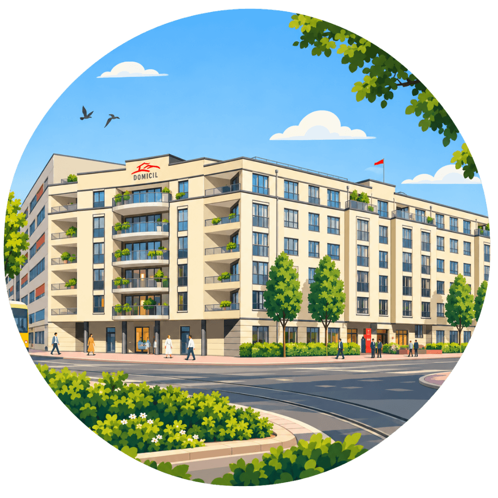 Ein Icon des Domicil-Seniorenpflegeheims Am Frankfurter Tor
